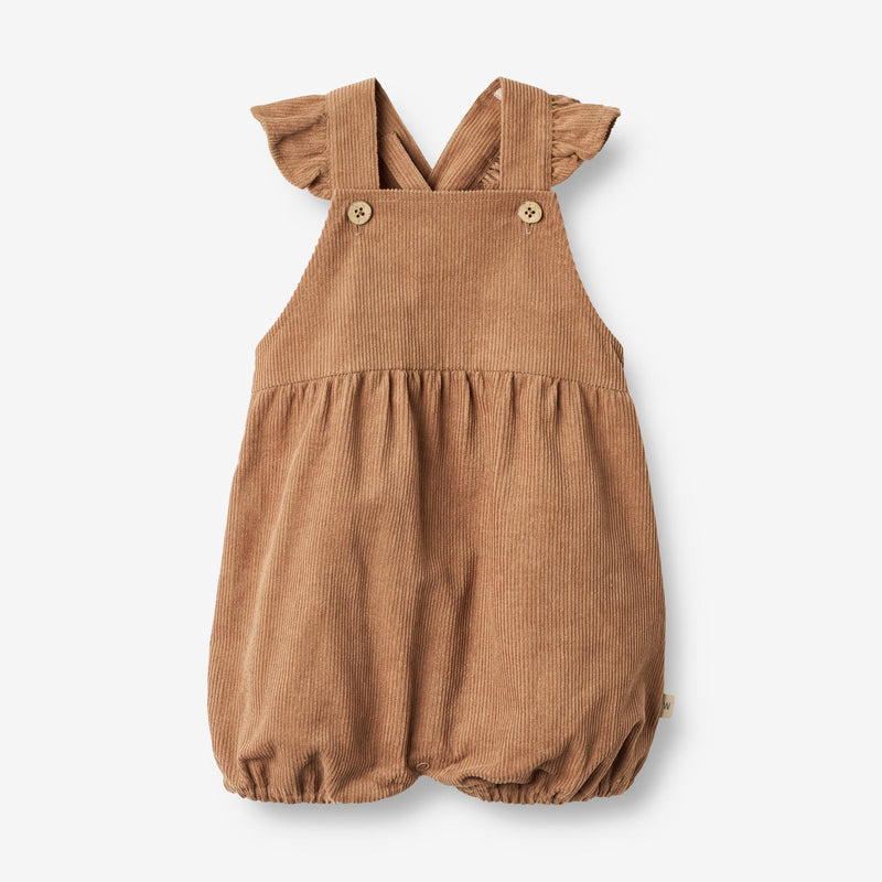 Wheat Main  Strampler Cecilia | Baby Suit 2121 berry dust