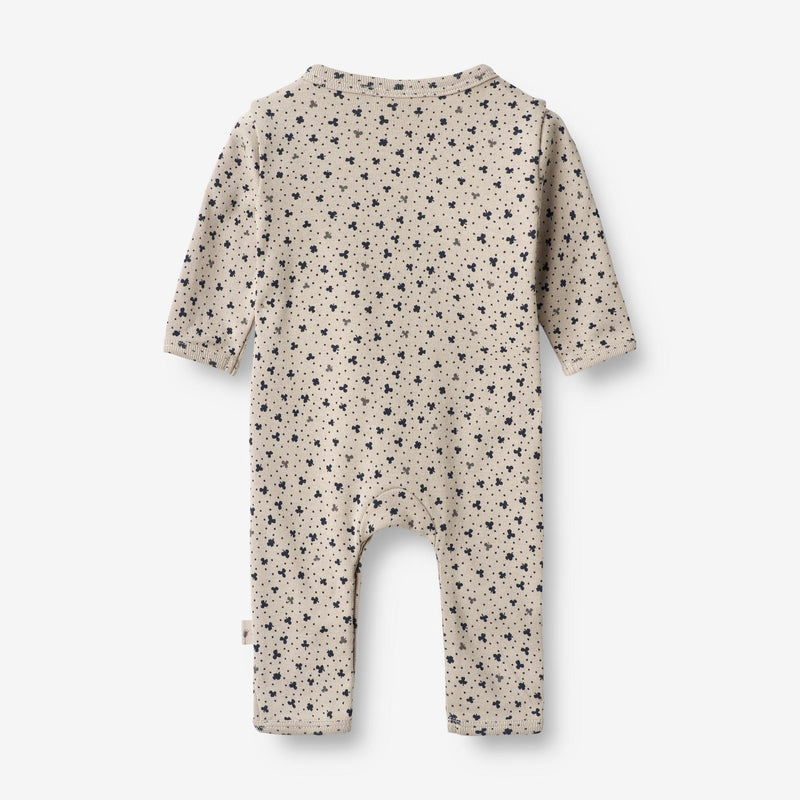 Wheat Main  Strampler Dusty | Baby Jumpsuits 3241 soft beige clover