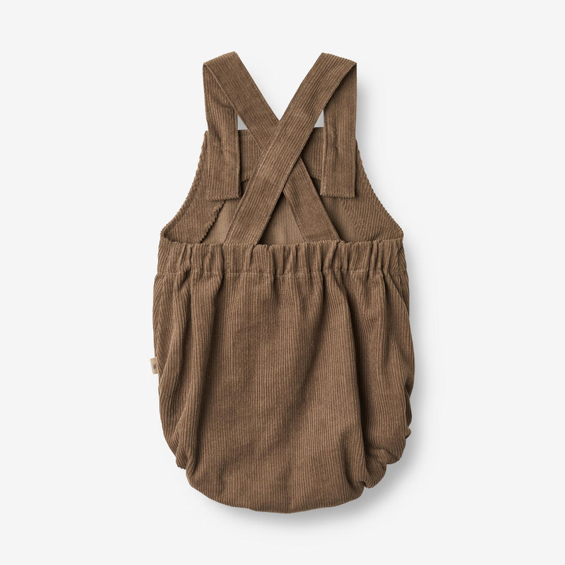 Wheat Main  Strampler Mica | Baby Suit 0094 greybrown