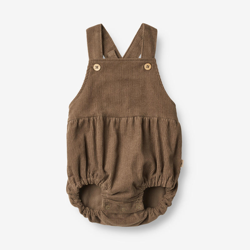 Wheat Main  Strampler Mica | Baby Suit 0094 greybrown