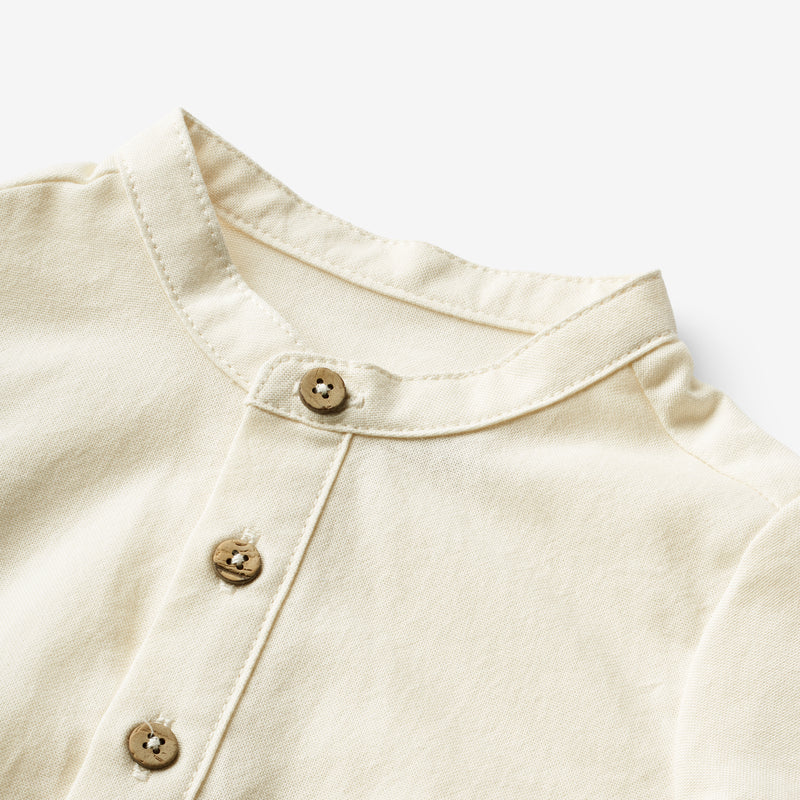 Wheat Main Stramplershirt Victor Shirts and Blouses 3129 eggshell