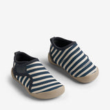 Wheat Footwear  Strandschuh Shawn Swimwear 1325 indigo stripe