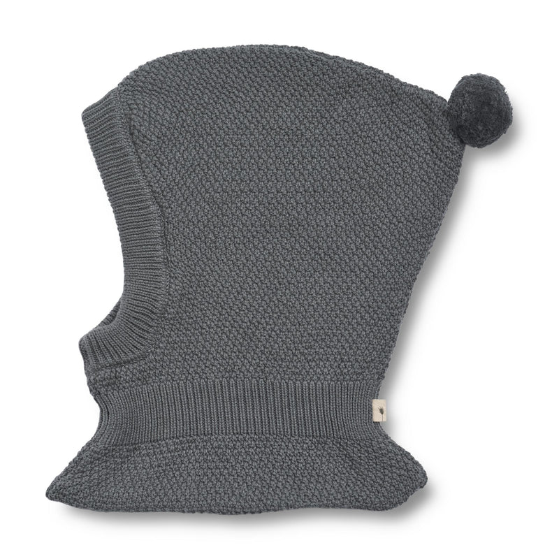 Wheat Outerwear Strick-Balaclava Pomi | Baby Outerwear acc. 1525 autumn sky