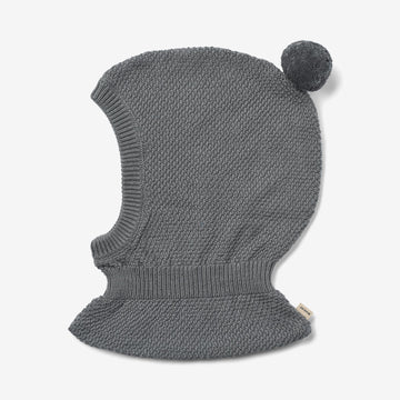 Wheat Outerwear Strick-Balaclava Pomi Outerwear acc. 1201 stormy blue