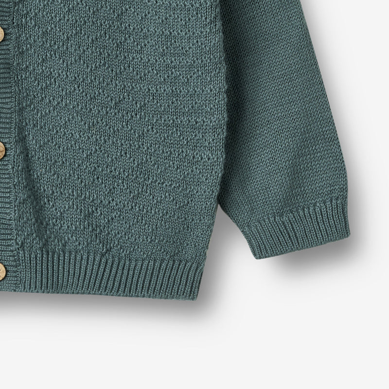 Wheat Main Strick-Cardigan Björn Cardigan 1460 stormy weather
