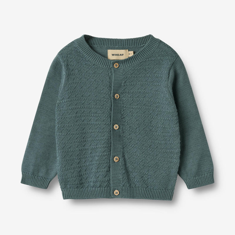 Wheat Main Strick-Cardigan Björn Cardigan 1460 stormy weather