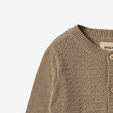 Wheat Main Strick-Cardigan Björn Cardigan 3239 beige stone