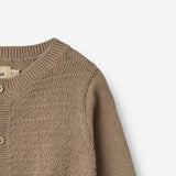 Wheat Main Strick-Cardigan Björn Cardigan 3239 beige stone