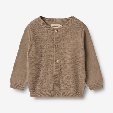 Wheat Main Strick-Cardigan Björn Cardigan 3239 beige stone