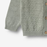 Wheat Main Strick-Cardigan Björn Cardigan 5050 morning mist
