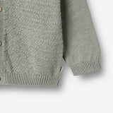 Wheat Main Strick-Cardigan Björn Cardigan 5050 morning mist