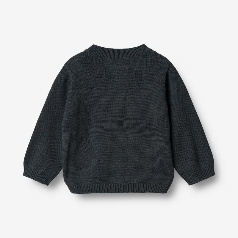Wheat Main Strick-Cardigan Björn Cardigan 1432 navy