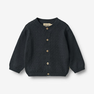 Wheat Main Strick-Cardigan Björn Cardigan 1432 navy