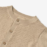Wheat Main Strick-Cardigan Björn Cardigan 9441 soft sand