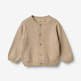 Wheat Main Strick-Cardigan Björn Cardigan 9441 soft sand