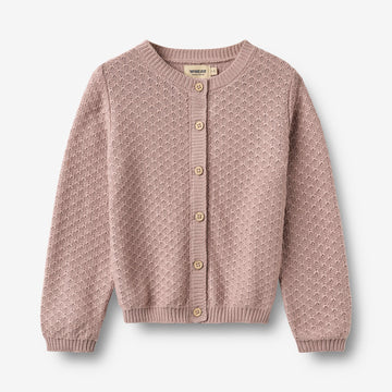 Wheat Main Strick-Cardigan Magnella Cardigan 1135 dry rose