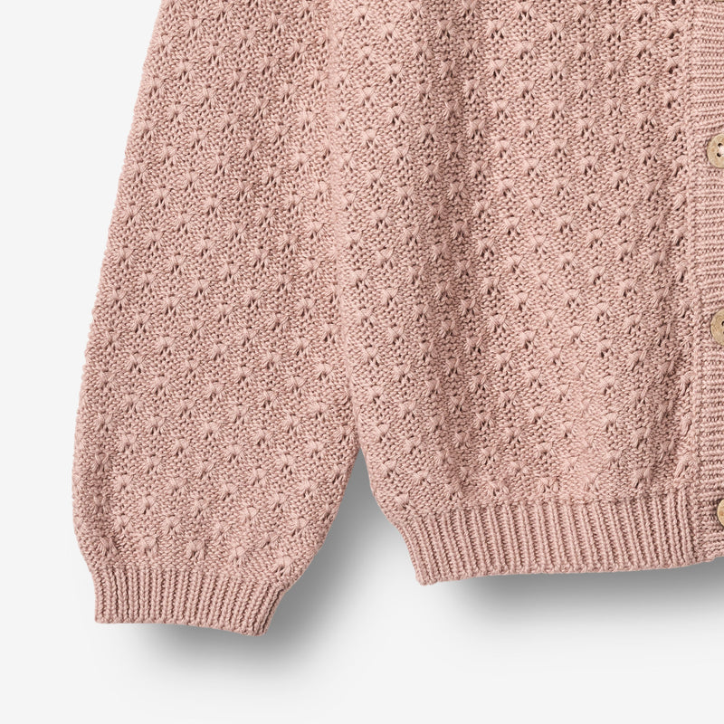 Wheat Main Strick-Cardigan Magnella Cardigan 2487 rose powder