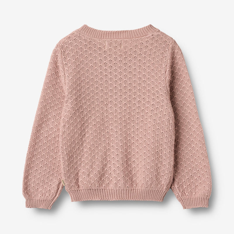Wheat Main Strick-Cardigan Magnella Cardigan 2487 rose powder