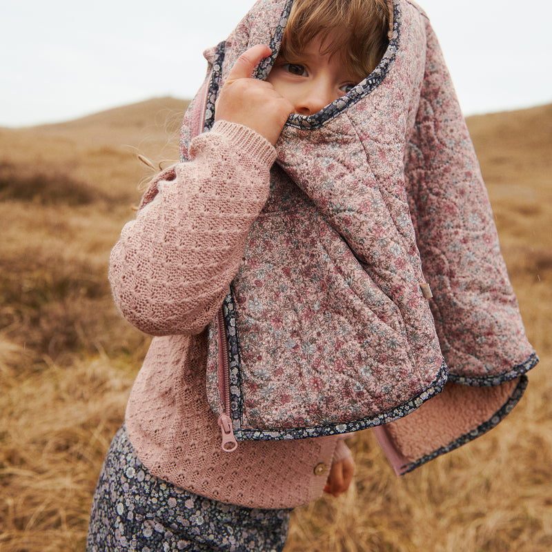 Wheat Main Strick-Cardigan Magnella Cardigan 2487 rose powder