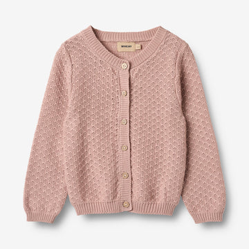 Wheat Main Strick-Cardigan Magnella Cardigan 2487 rose powder