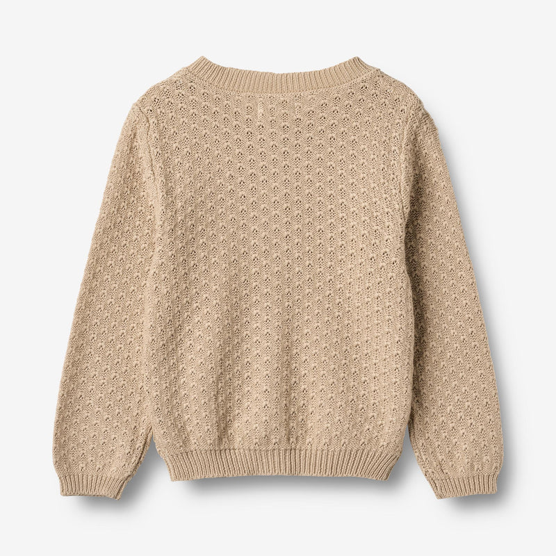 Wheat Main Strick-Cardigan Magnella Cardigan 3354 warm sand