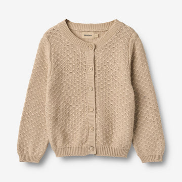 Wheat Main Strick-Cardigan Magnella Cardigan 3354 warm sand