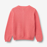 Wheat Main Strick-Cardigan Magnella Cardigan 9454 coral