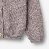 Wheat Main Strick-Cardigan Magnella Cardigan 9531 dusty purple