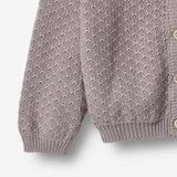 Wheat Main Strick-Cardigan Magnella Cardigan 9531 dusty purple