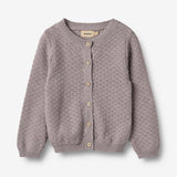 Wheat Main Strick-Cardigan Magnella Cardigan 9531 dusty purple