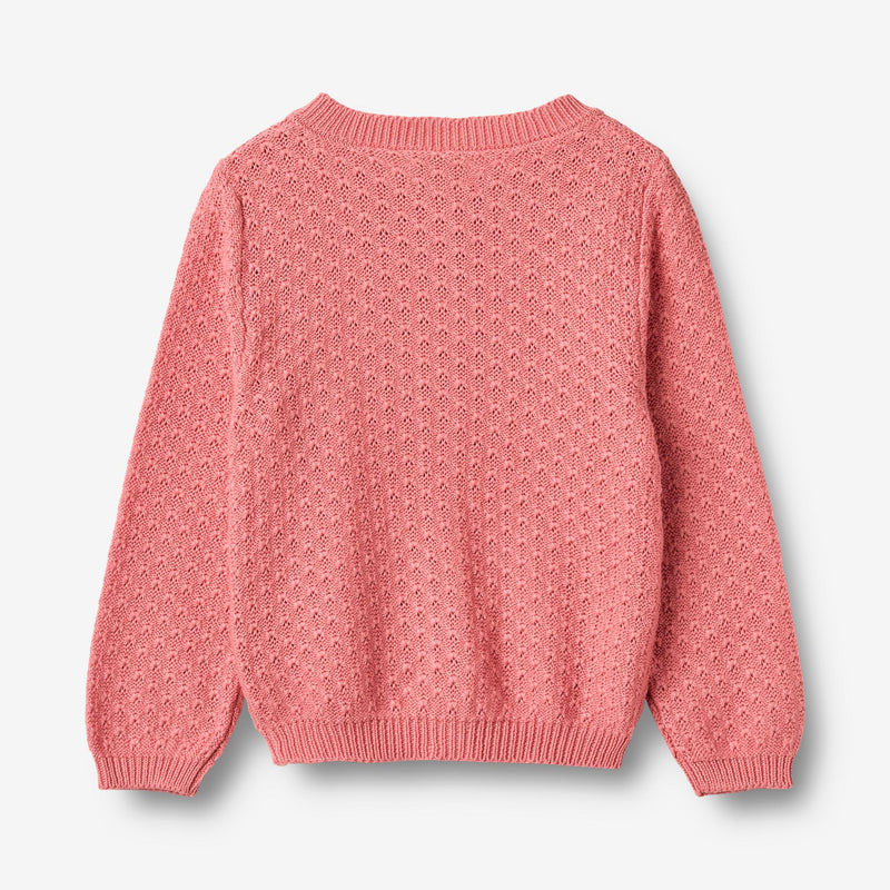 Wheat Main Strick-Cardigan Magnella Cardigan 9568 soft pink