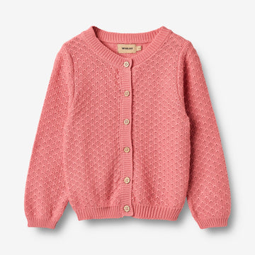 Wheat Main Strick-Cardigan Magnella Cardigan 9568 soft pink
