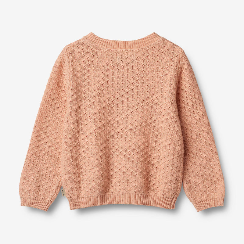 Wheat Main Strick-Cardigan Magnella Cardigan 2358 pink sand