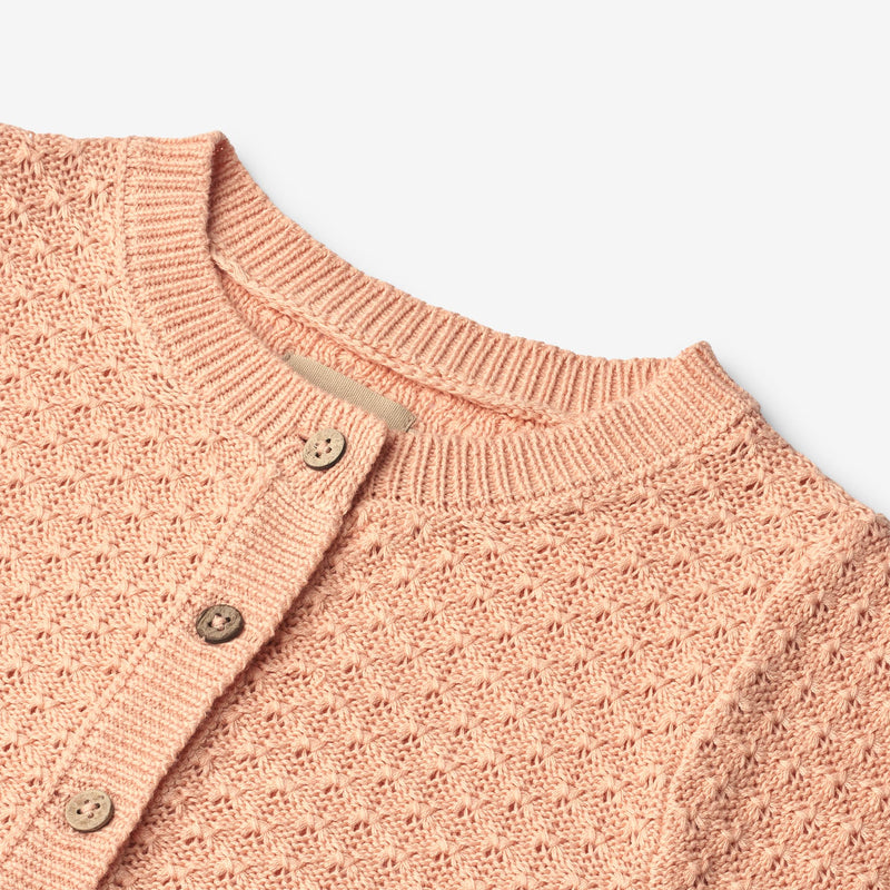 Wheat Main Strick-Cardigan Magnella Cardigan 2358 pink sand