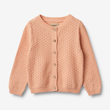 Wheat Main Strick-Cardigan Magnella Cardigan 2358 pink sand