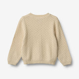 Wheat Main Strick-Cardigan Magnella Cardigan 3336 sandshell