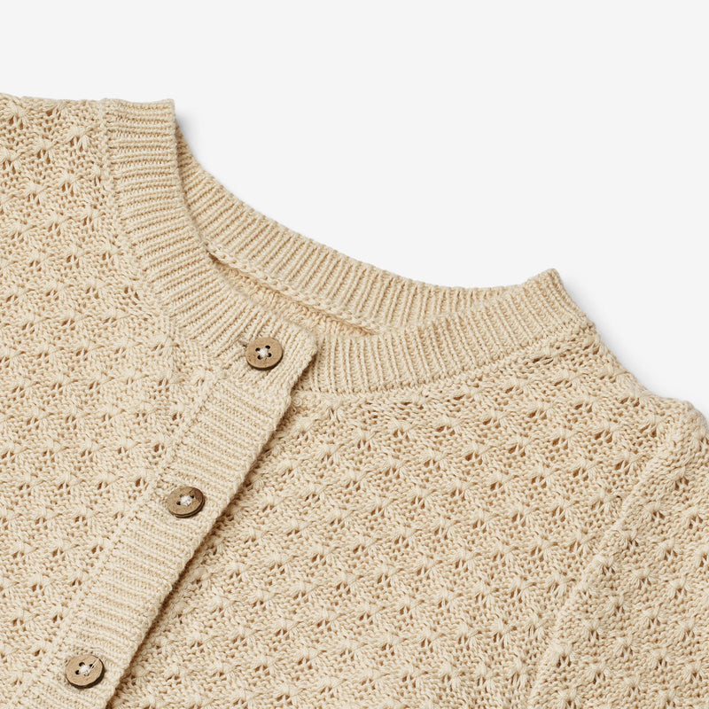 Wheat Main Strick-Cardigan Magnella Cardigan 3336 sandshell