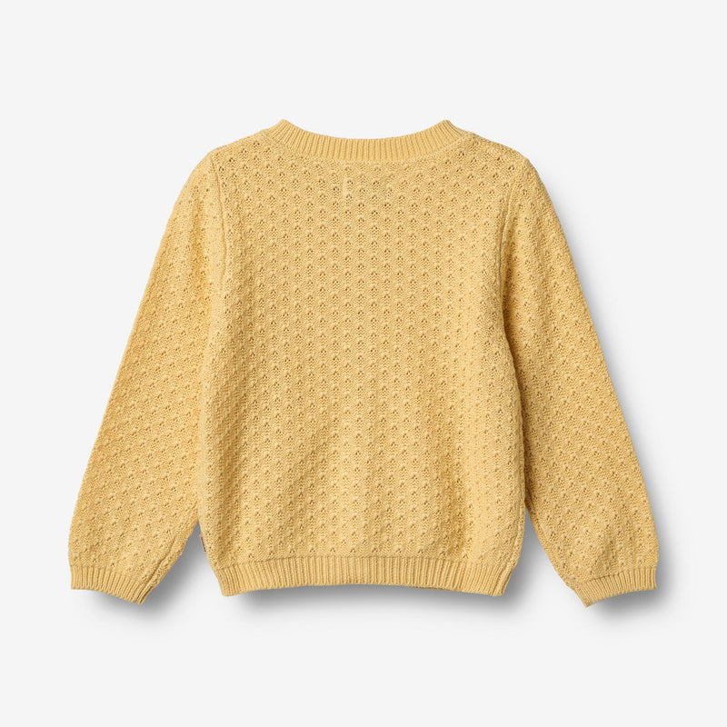 Strick-Cardigan Magnella golden yellow – - Main Image