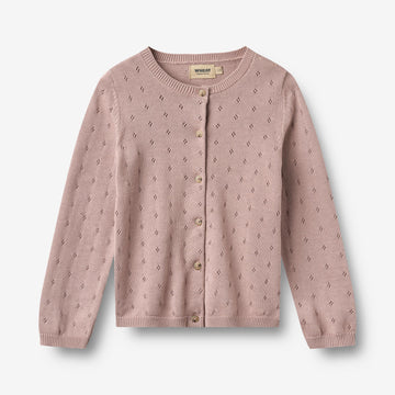 Wheat Main Strick-Cardigan Maia Cardigan 1135 dry rose