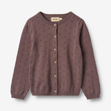 Wheat Main Strick-Cardigan Maia Cardigan 2378 plum 
