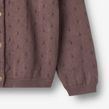 Wheat Main Strick-Cardigan Maia Cardigan 2378 plum 