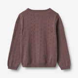 Wheat Main Strick-Cardigan Maia Cardigan 2378 plum 