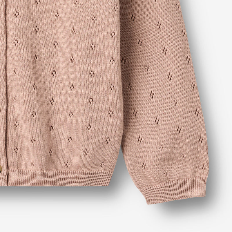 Wheat Main Strick-Cardigan Maia Cardigan 2487 rose powder