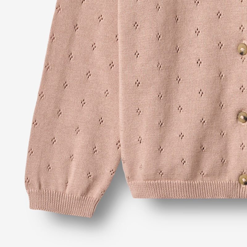 Wheat Main Strick-Cardigan Maia Cardigan 2487 rose powder
