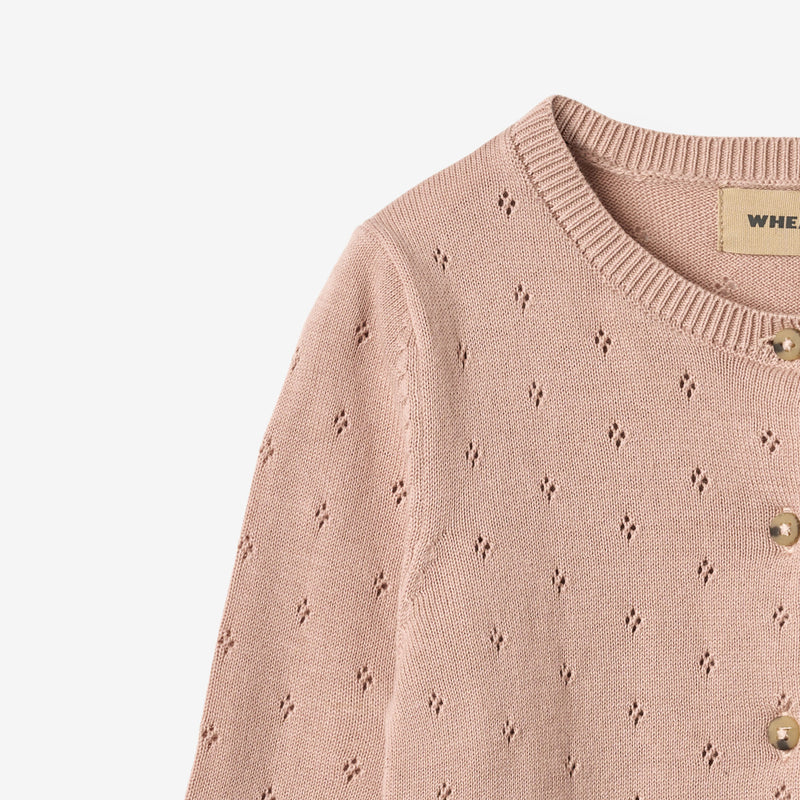 Wheat Main Strick-Cardigan Maia Cardigan 2487 rose powder