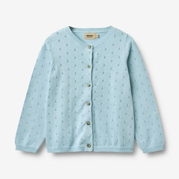 Wheat Main Strick-Cardigan Maia Cardigan 2703 summer sky