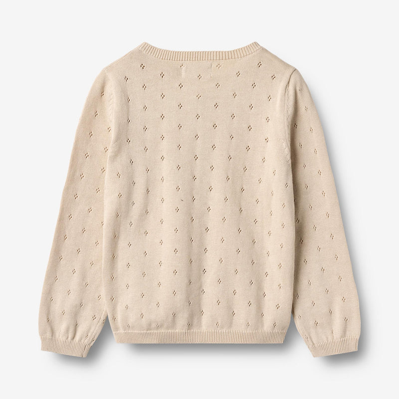 Wheat Main Strick-Cardigan Maia Cardigan 3191 offwhite
