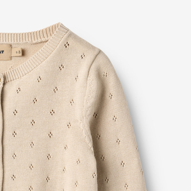 Wheat Main Strick-Cardigan Maia Cardigan 3191 offwhite