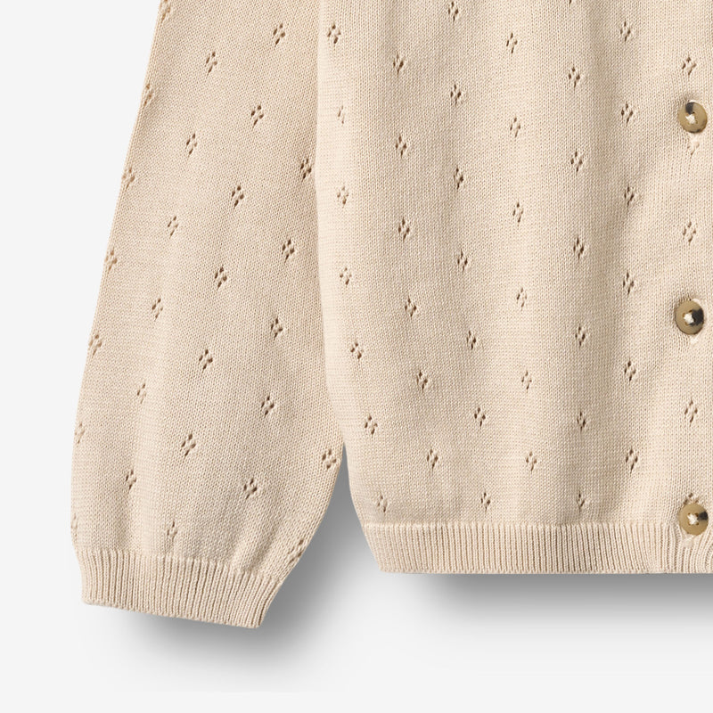 Wheat Main Strick-Cardigan Maia Cardigan 3191 offwhite