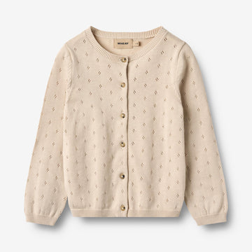 Wheat Main Strick-Cardigan Maia Cardigan 3191 offwhite